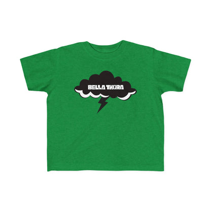 ⚡️ Bella Thora Toddler Tee – Little Storm, Big Style! FRONT Design