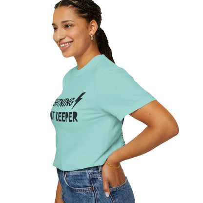 Lightning Bolt Keeper Parent Tee – Powered by Love & Caffeine! ⚡☕
