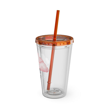 ⚡☁️ 16OZ LIGHTNING BOLT, BABY – TUMBLER WITH STRAW☁️⚡