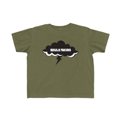 ⚡️ Bella Thora Toddler Tee – Little Storm, Big Style! FRONT Design