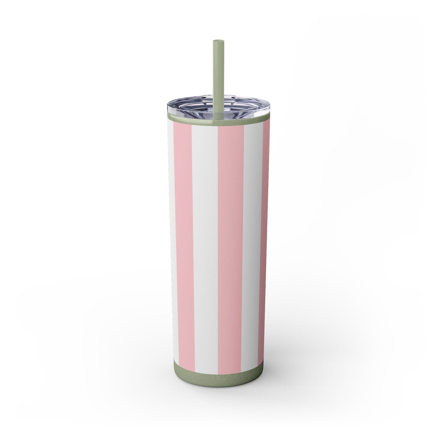 🍬 Cotton Candy Sips – Skinny Tumbler with Straw- 20Z