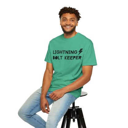 Lightning Bolt Keeper Parent Tee – Powered by Love & Caffeine! ⚡☕