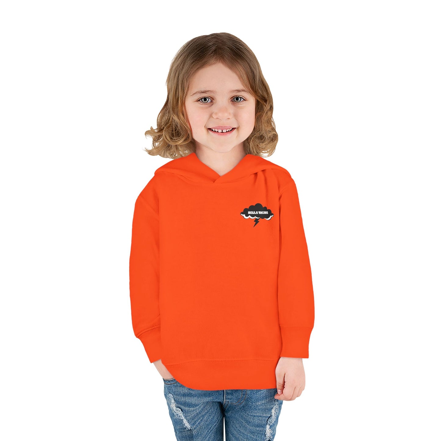 💖 On My Mom’s Last Nerve – Toddler Pullover Hoodie (Pink Flame Edition)