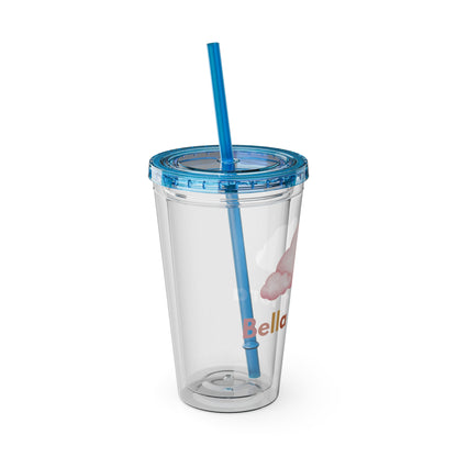 ☁️⚡ 16oz BELLA THORA LOGO TUMBLER – WHERE SWEET MEETS STRONG ⚡☁️