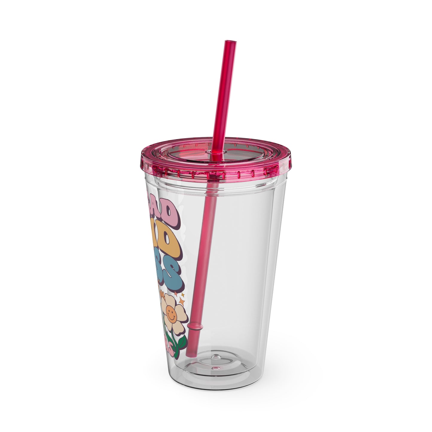 🌸✨ 16oz TUMBLER-SPREAD KINDNESS LIKE WILDFLOWERS – A CUP THAT BLOOMS WITH POSITIVITY! ✨🌸