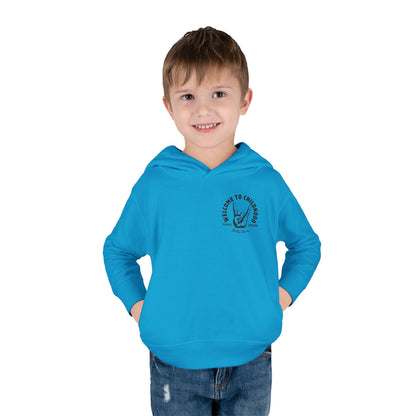 👶 WELCOME TO CHILDHOOD Toddler Pullover Hoodie-Hang Loose!