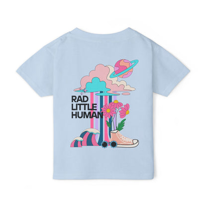 🌸✨ RAD LITTLE HUMAN – FOR THE FREE SPIRITED, WILD-HEARTED KIDDO! ✨🌸- Cute Toddler T-Shirt