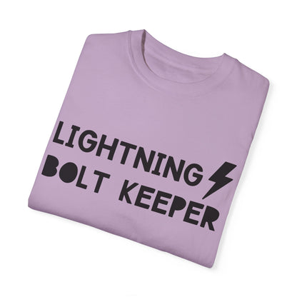 Lightning Bolt Keeper Parent Tee – Powered by Love & Caffeine! ⚡☕