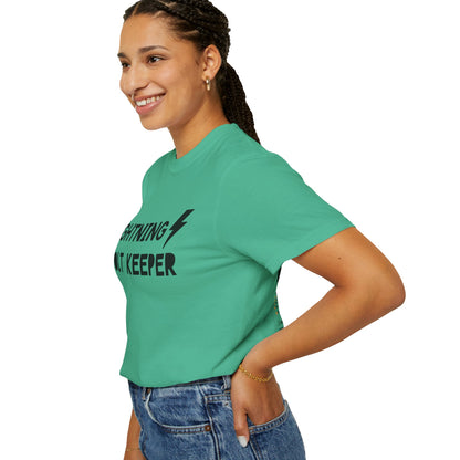 Lightning Bolt Keeper Parent Tee – Powered by Love & Caffeine! ⚡☕