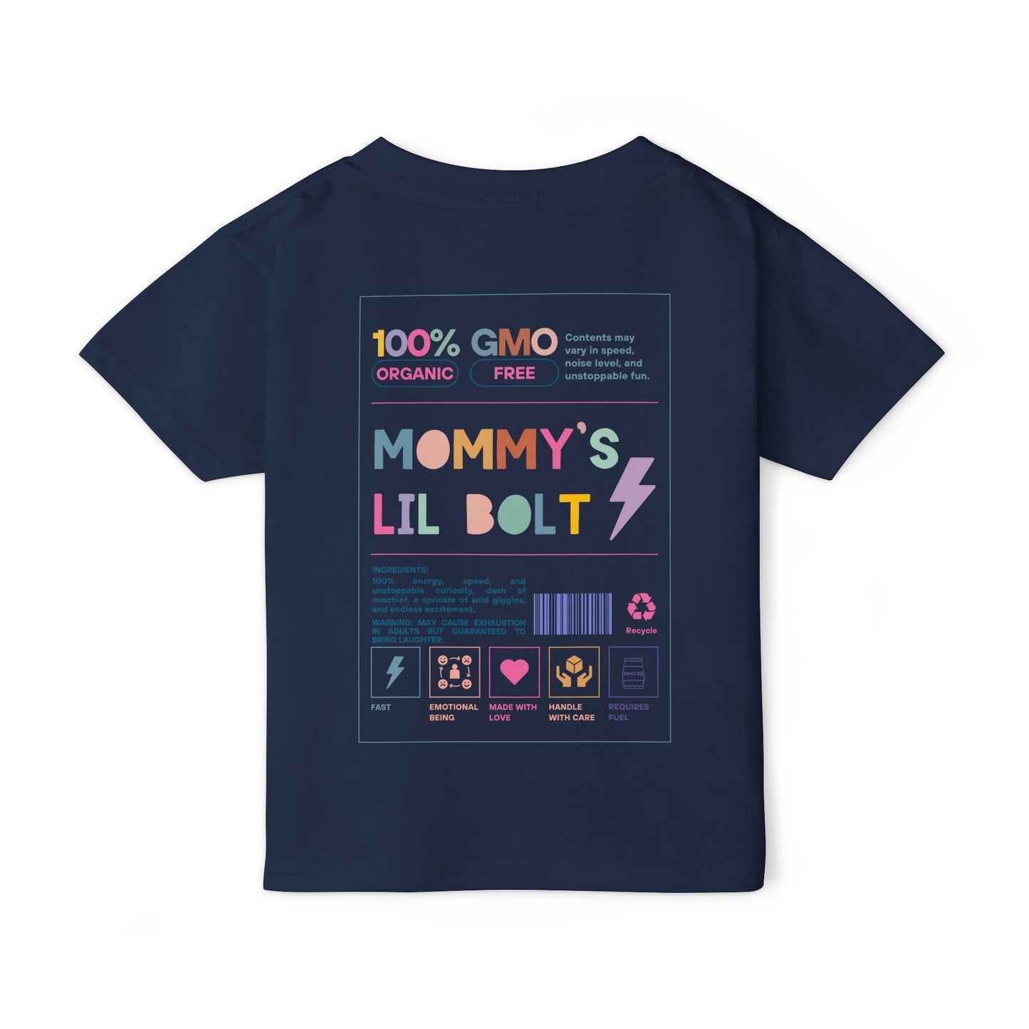 BellaThora "Mommy’s Lil Bolt" Toddler Tee – Full of Energy & Endless Fun!