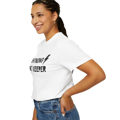 Lightning Bolt Keeper Parent Tee – Powered by Love & Caffeine! ⚡☕