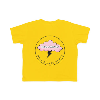 💖 Bella Thora – “Mom’s Last Nerve” Cute Toddler Tee BACK Design