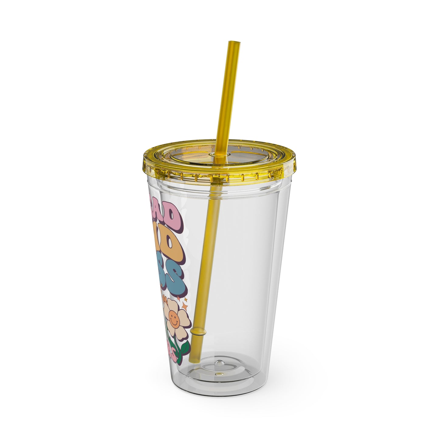 🌸✨ 16oz TUMBLER-SPREAD KINDNESS LIKE WILDFLOWERS – A CUP THAT BLOOMS WITH POSITIVITY! ✨🌸