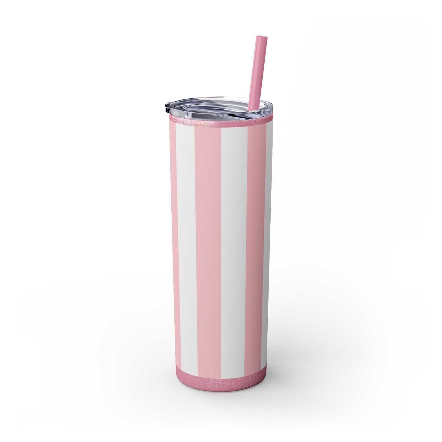 🍬 Cotton Candy Sips – Skinny Tumbler with Straw- 20Z