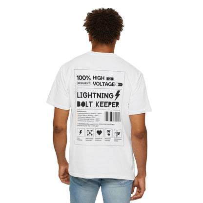 Lightning Bolt Keeper Parent Tee – Powered by Love & Caffeine! ⚡☕