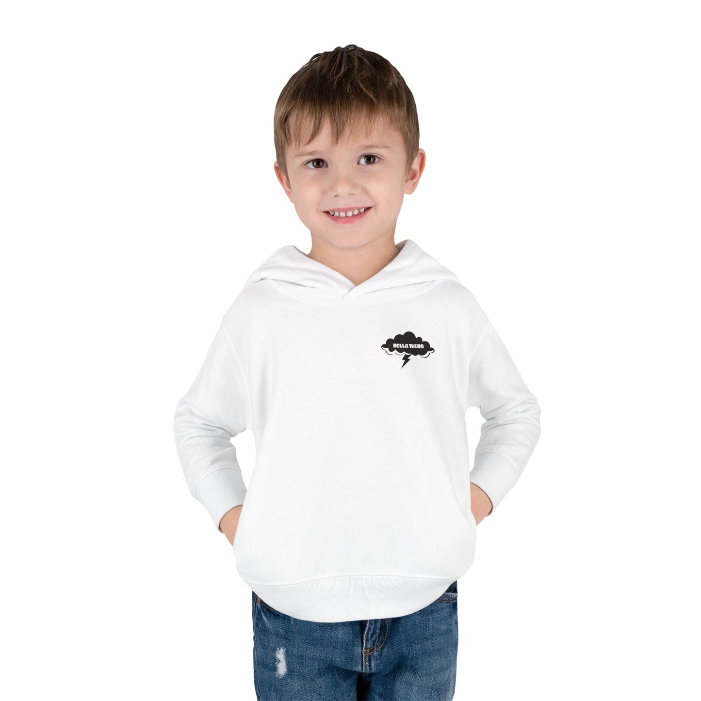 💖 On My Mom’s Last Nerve – Toddler Pullover Hoodie (Pink Flame Edition)