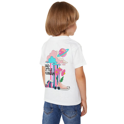 🌸✨ RAD LITTLE HUMAN – FOR THE FREE SPIRITED, WILD-HEARTED KIDDO! ✨🌸- Cute Toddler T-Shirt
