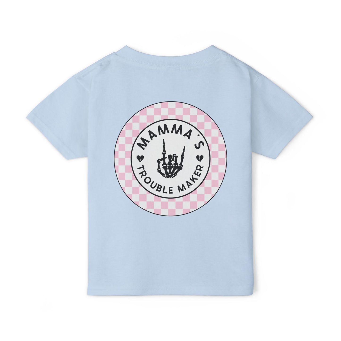 Mamma’s Trouble Maker Toddler Tee – Sweet but Sassy 🍒💀