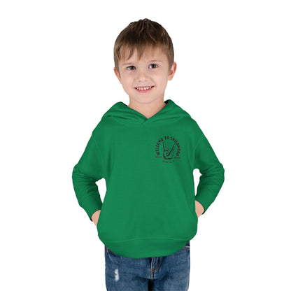 👶 WELCOME TO CHILDHOOD Toddler Pullover Hoodie-Hang Loose!