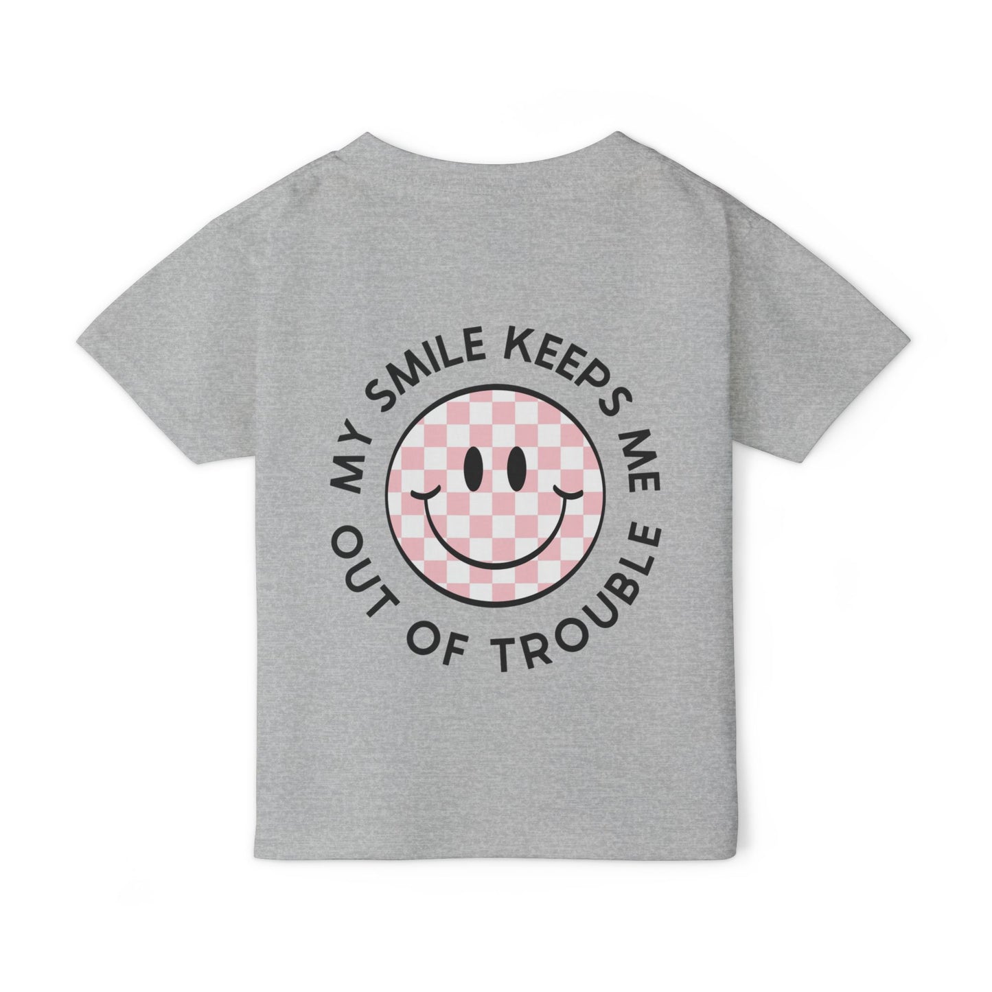 😊💖 MY SMILE KEEPS ME OUT OF TROUBLE – PINK CHECKER EDITION 💖😊