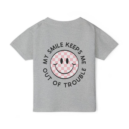 😊💖 MY SMILE KEEPS ME OUT OF TROUBLE – PINK CHECKER EDITION 💖😊