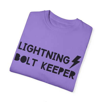 Lightning Bolt Keeper Parent Tee – Powered by Love & Caffeine! ⚡☕