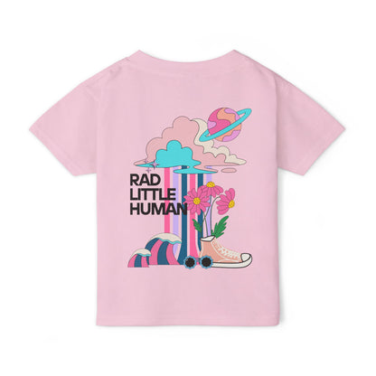 🌸✨ RAD LITTLE HUMAN – FOR THE FREE SPIRITED, WILD-HEARTED KIDDO! ✨🌸- Cute Toddler T-Shirt