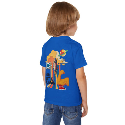 🚀🔥 RAD LITTLE HUMAN – FOR THE KIDS WHO RULE THE UNIVERSE! 🔥🚀- Cute Toddler T-Shirt -