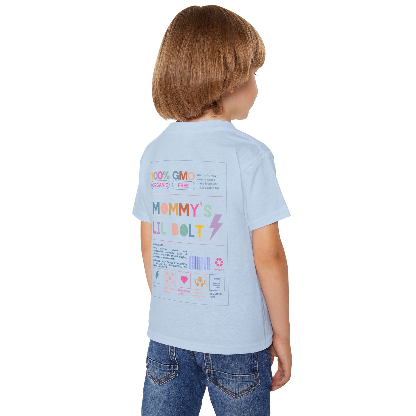 BellaThora "Mommy’s Lil Bolt" Toddler Tee – Full of Energy & Endless Fun!