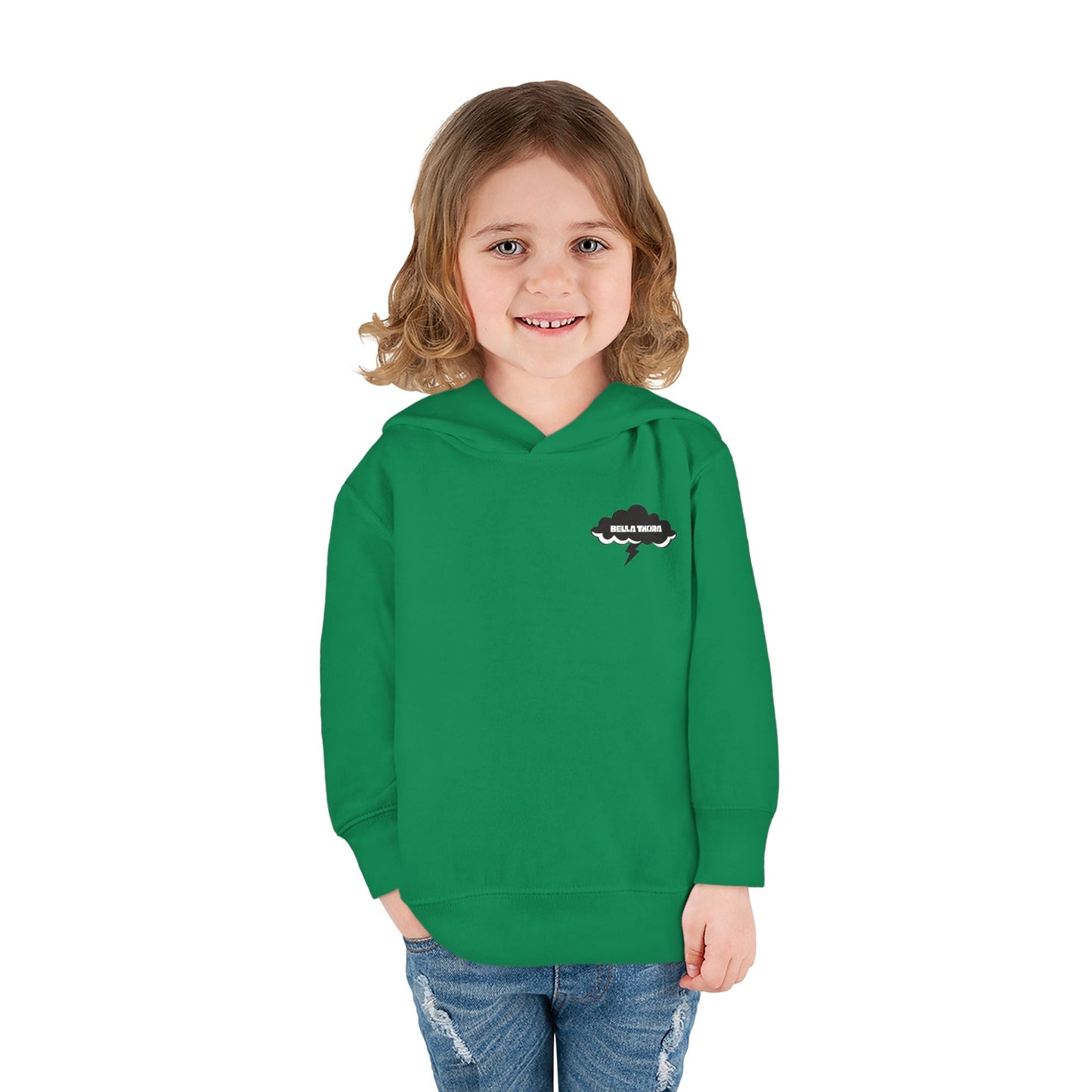🧠💥 On My Mom’s Last Nerve Green Edition – Toddler Pullover Hoodie