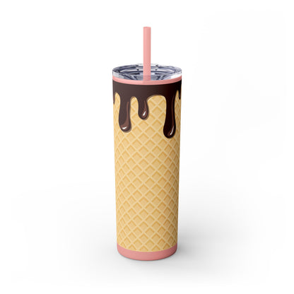 🍫 Choco Drip – Waffle Cone Tumbler 🍫 20oz
