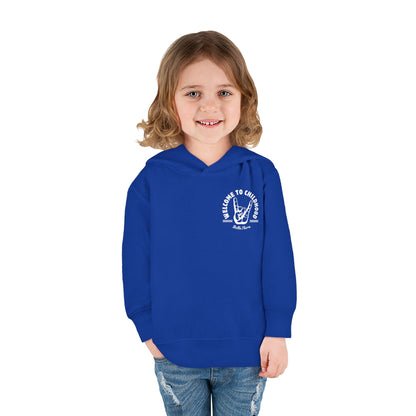 👶 WELCOME TO CHILDHOOD Toddler Pullover Hoodie-Hang Loose!