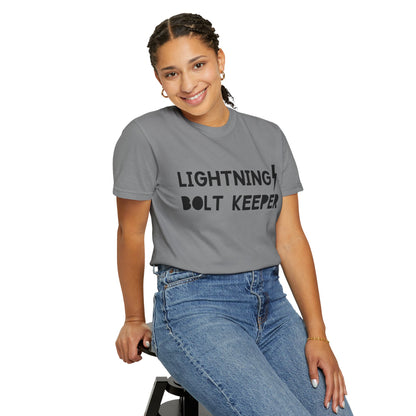 Lightning Bolt Keeper Parent Tee – Powered by Love & Caffeine! ⚡☕
