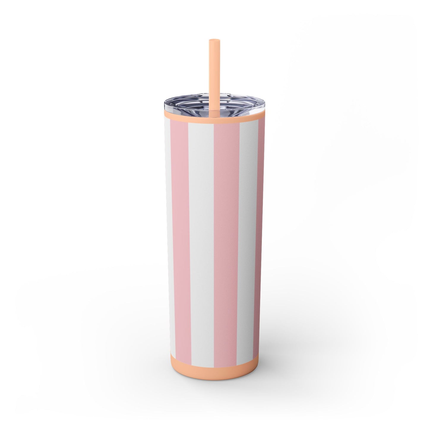 🍬 Cotton Candy Sips – Skinny Tumbler with Straw- 20Z