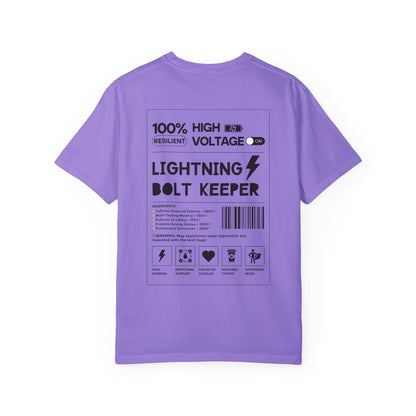 Lightning Bolt Keeper Parent Tee – Powered by Love & Caffeine! ⚡☕