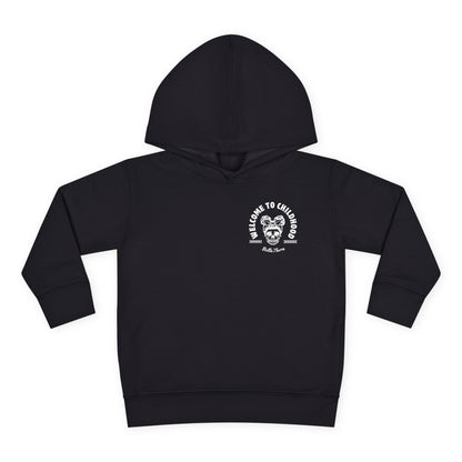 💀🤘 WELCOME TO CHILDHOOD Toddler Hoodie - Screaming 😱. Snacking 🍿. Shenanigans 🎉
