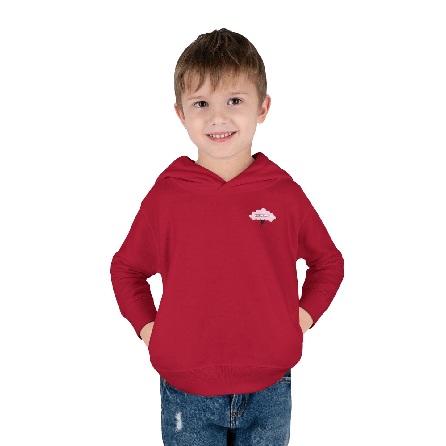 🔥 ON MY MOM'S LAST NERVE Hoodie 🔥Cute Toddler Pullover Fleece Hoodie - Pink Edition
