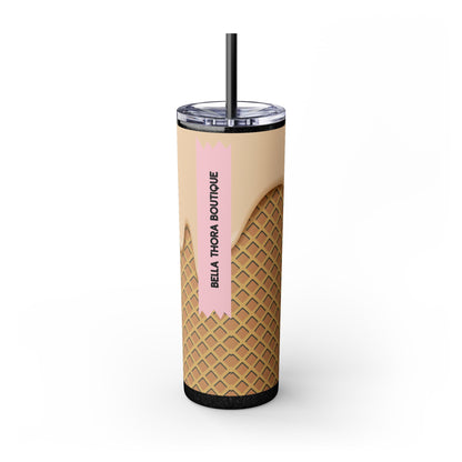 🍦Melt Happens – Ice Cream Cone Skinny Tumbler 🍦20oz