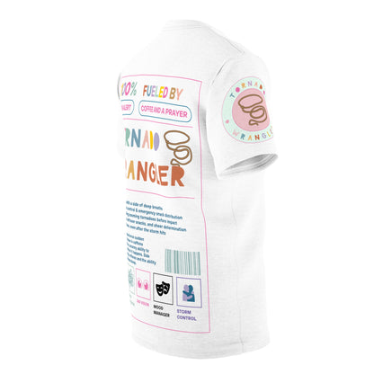 Tornado Wrangler: Wrangler of the Tiny Tornado_Unisex Tee