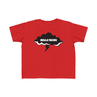 ⚡️ Bella Thora Toddler Tee – Little Storm, Big Style! FRONT Design