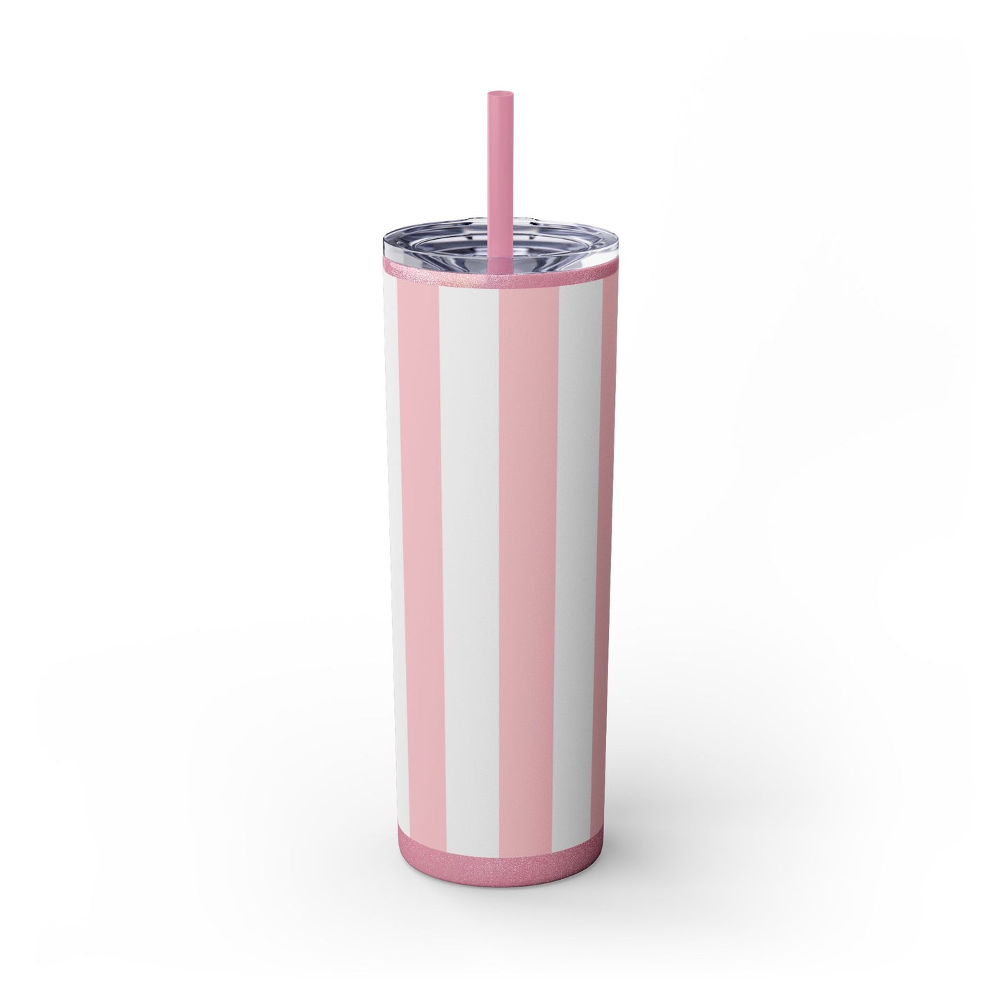 🍬 Cotton Candy Sips – Skinny Tumbler with Straw- 20Z