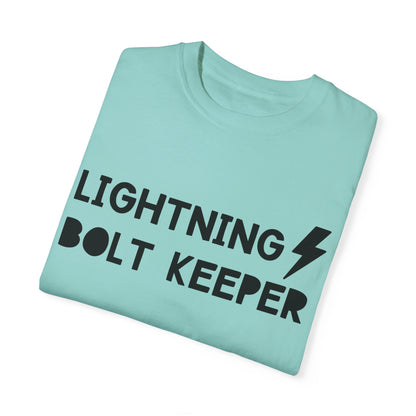 Lightning Bolt Keeper Parent Tee – Powered by Love & Caffeine! ⚡☕