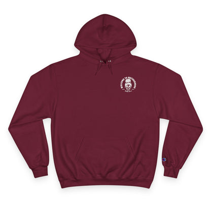 ☕💀 WELCOME TO MOTHERHOOD – CHAMPION HOODIE 💀☕