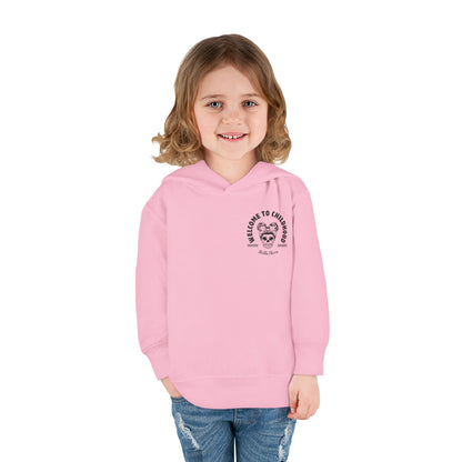 💀🤘 WELCOME TO CHILDHOOD Toddler Hoodie - Screaming 😱. Snacking 🍿. Shenanigans 🎉