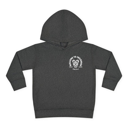 💀🤘 WELCOME TO CHILDHOOD Toddler Hoodie - Screaming 😱. Snacking 🍿. Shenanigans 🎉