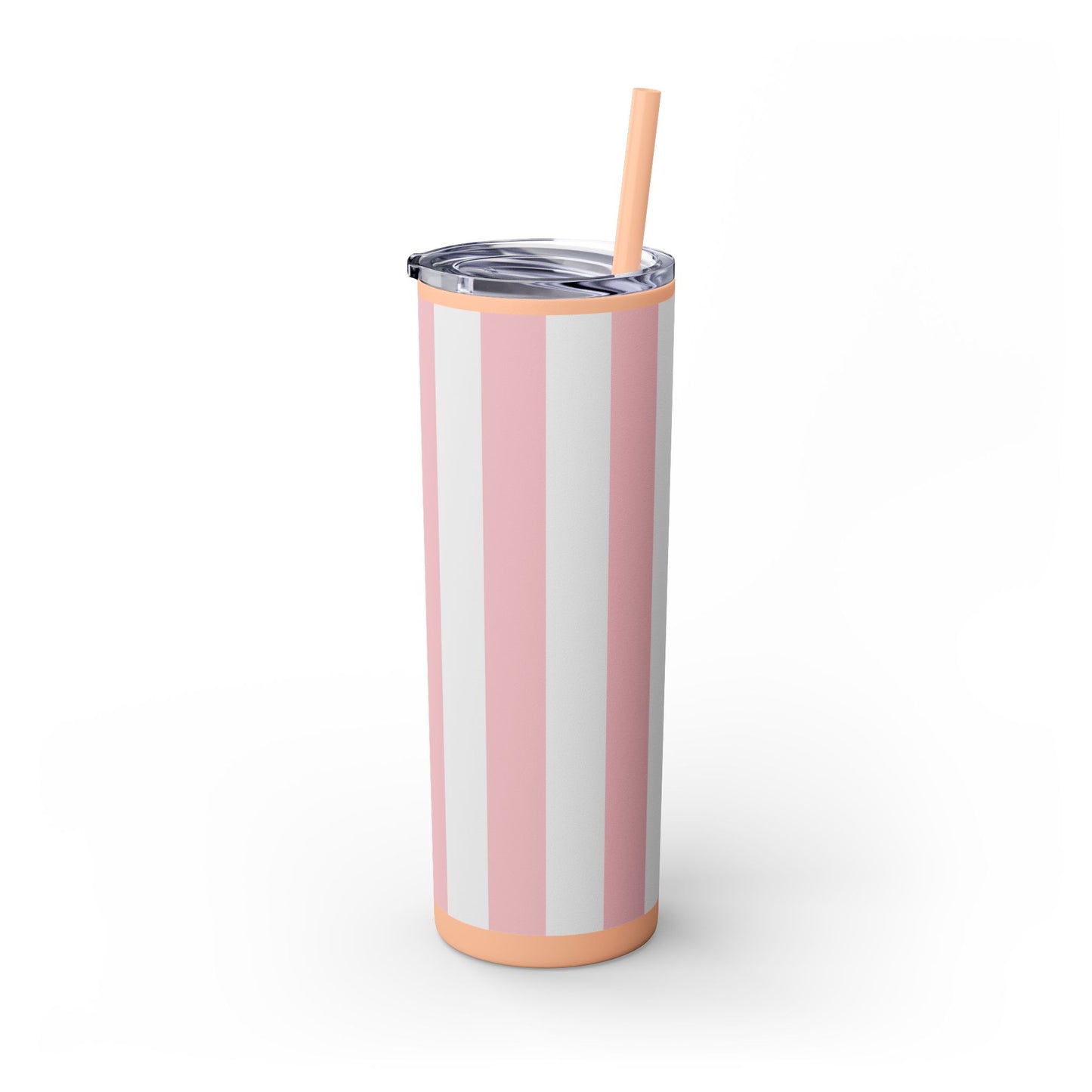🍬 Cotton Candy Sips – Skinny Tumbler with Straw- 20Z