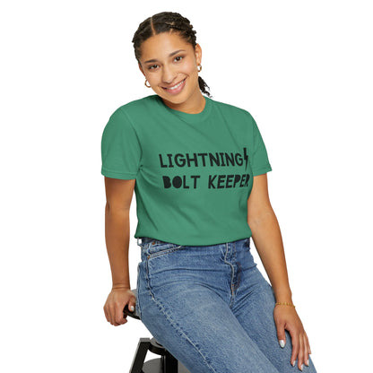 Lightning Bolt Keeper Parent Tee – Powered by Love & Caffeine! ⚡☕