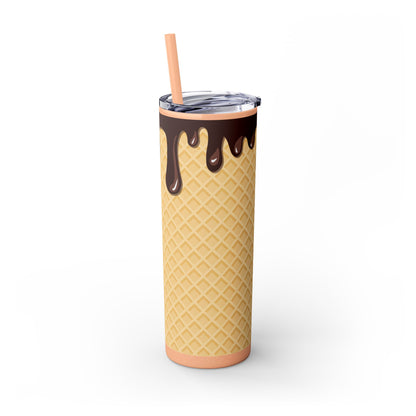 🍫 Choco Drip – Waffle Cone Tumbler 🍫 20oz