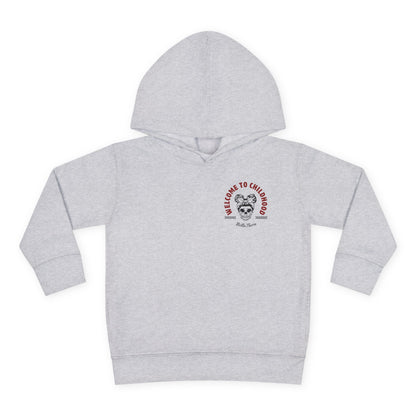 💀🤘 WELCOME TO CHILDHOOD Toddler Hoodie - Screaming 😱. Snacking 🍿. Shenanigans 🎉