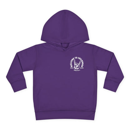 👶 WELCOME TO CHILDHOOD Toddler Pullover Hoodie-Hang Loose!